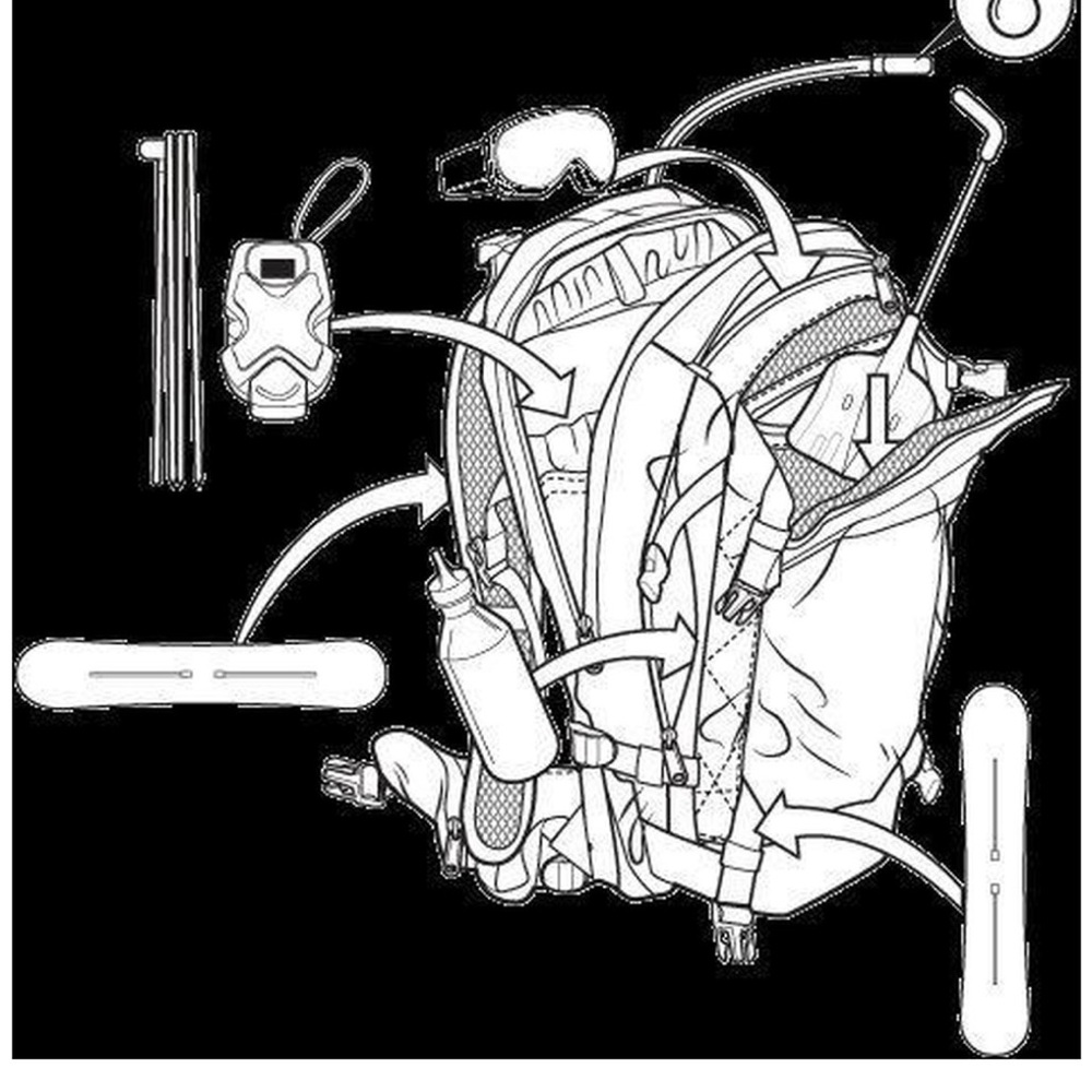 BURTON RIDERS BACKPACK 2.5L - Picture 4 of 4